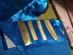 cosplay tools spandex satin fabric sewing