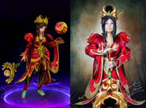 lunar li ming liming lunarliming cosplay diablo heroes of the storm cestlasara